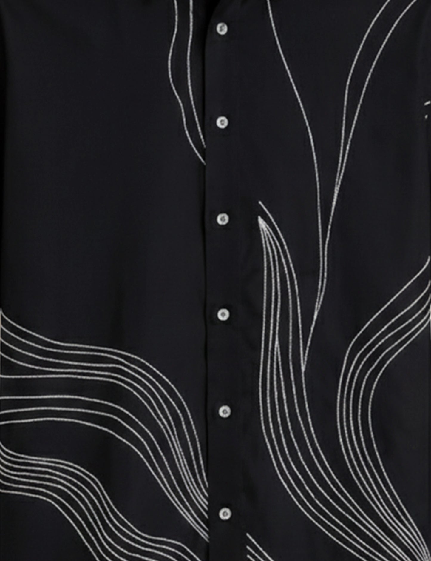 Black Thread Men's Exclusive Stylish Half Sleeves Shirt - XPST