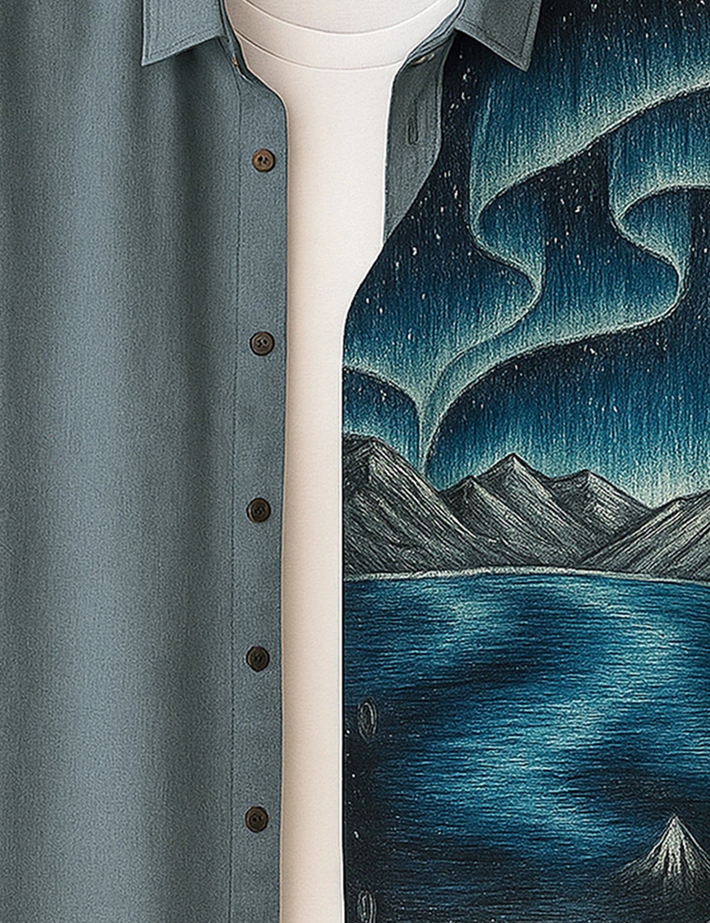 Arctic Night Men's Exclusive Stylish Half Sleeves Shirt - XPST