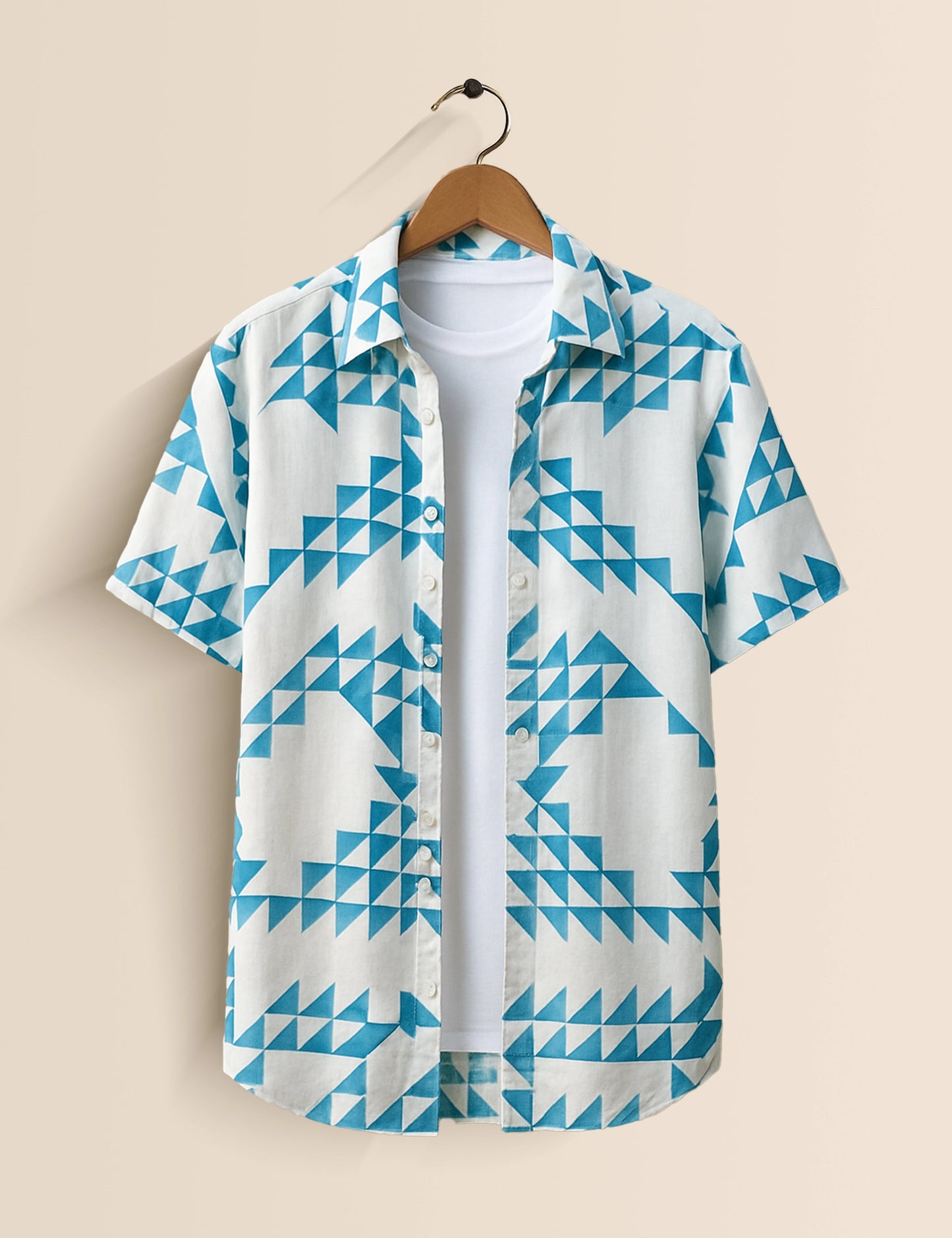 Blue Horizon Men's Exclusive Stylish Half Sleeves Shirt - XPST