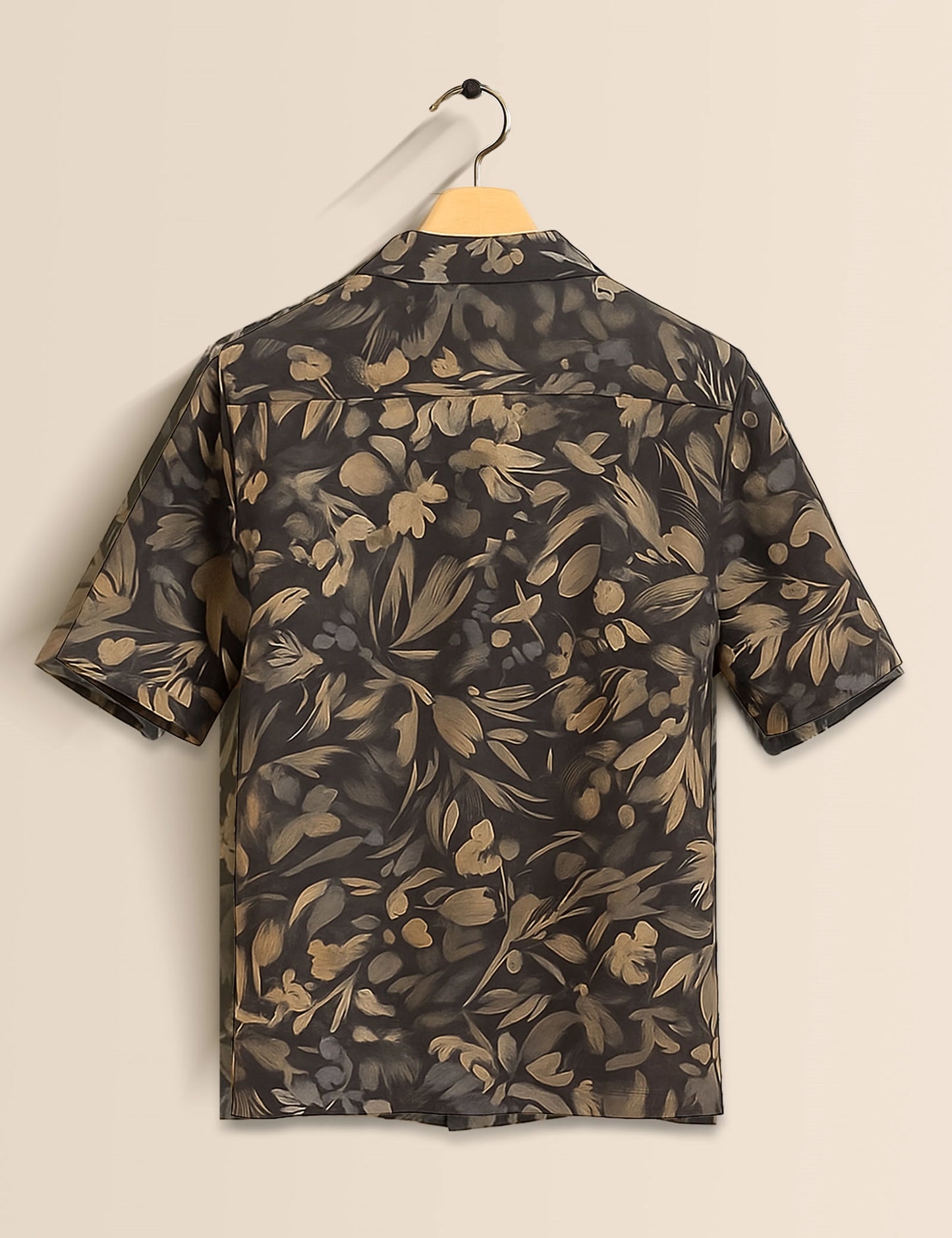 Charcoal Leaf Men's Exclusive Stylish Half Sleeves Shirt - XPST