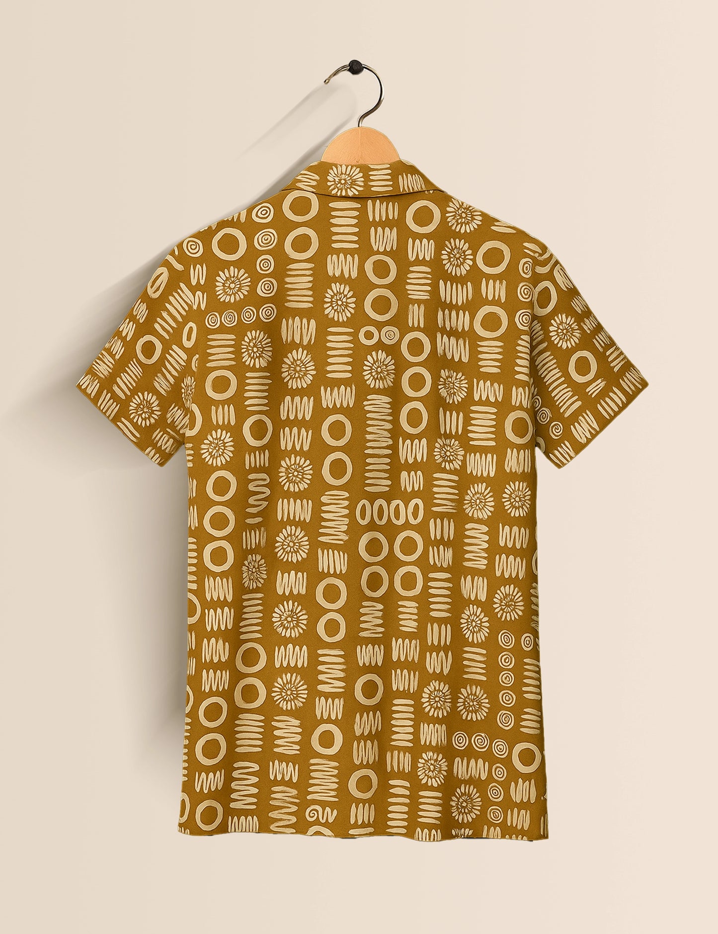 Desert Doodle Men's Exclusive Stylish Half Sleeves Shirt - XPST