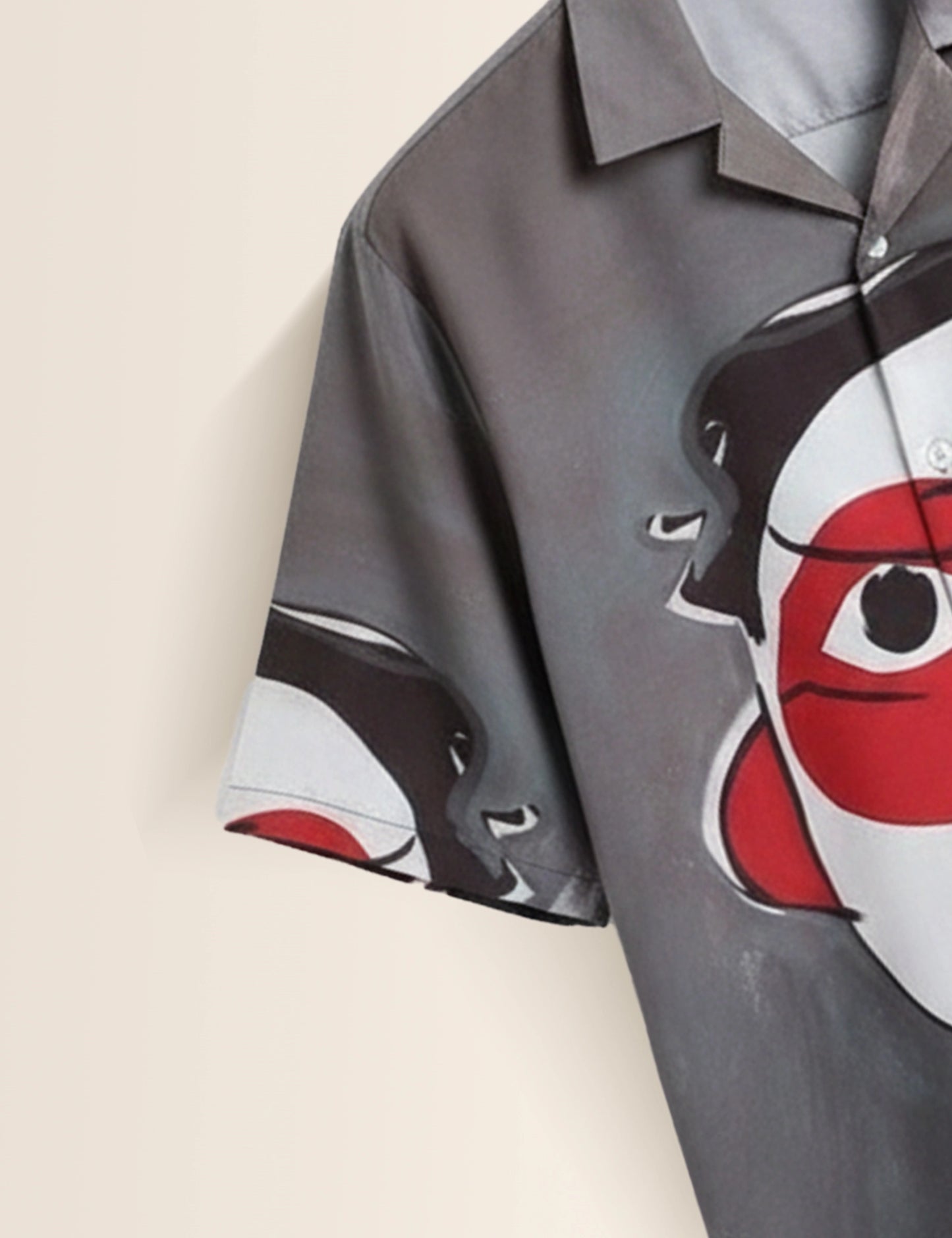 Eye Face Men's Exclusive Stylish Half Sleeves Shirt - XPST