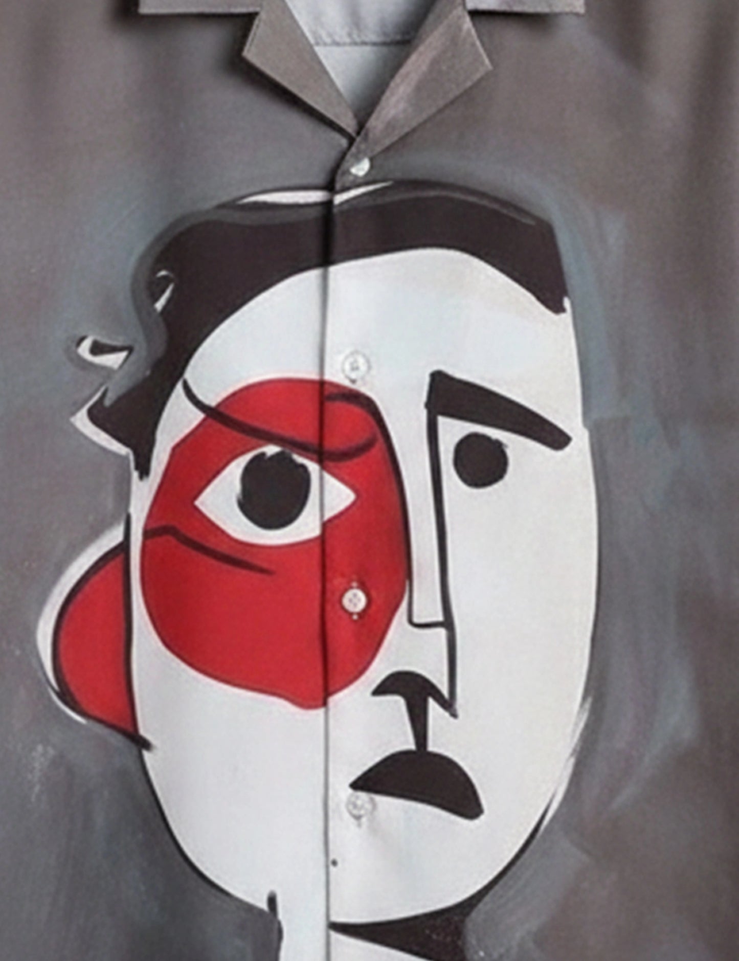 Eye Face Men's Exclusive Stylish Half Sleeves Shirt - XPST