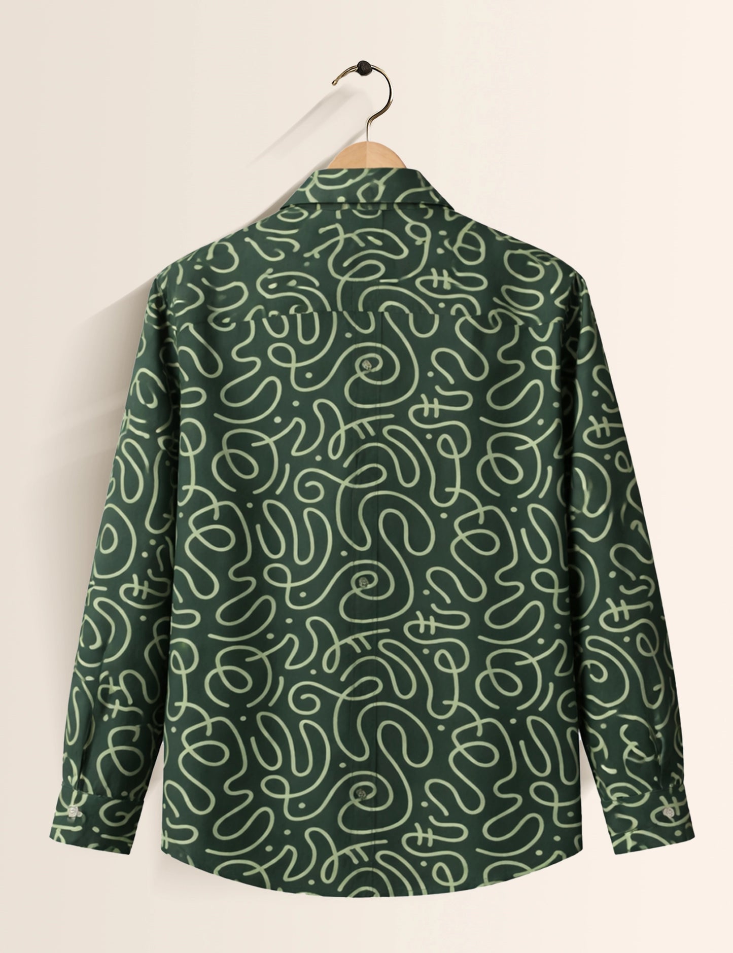 Green Line Men's Exclusive Stylish Full Sleeves Shirt - XPST