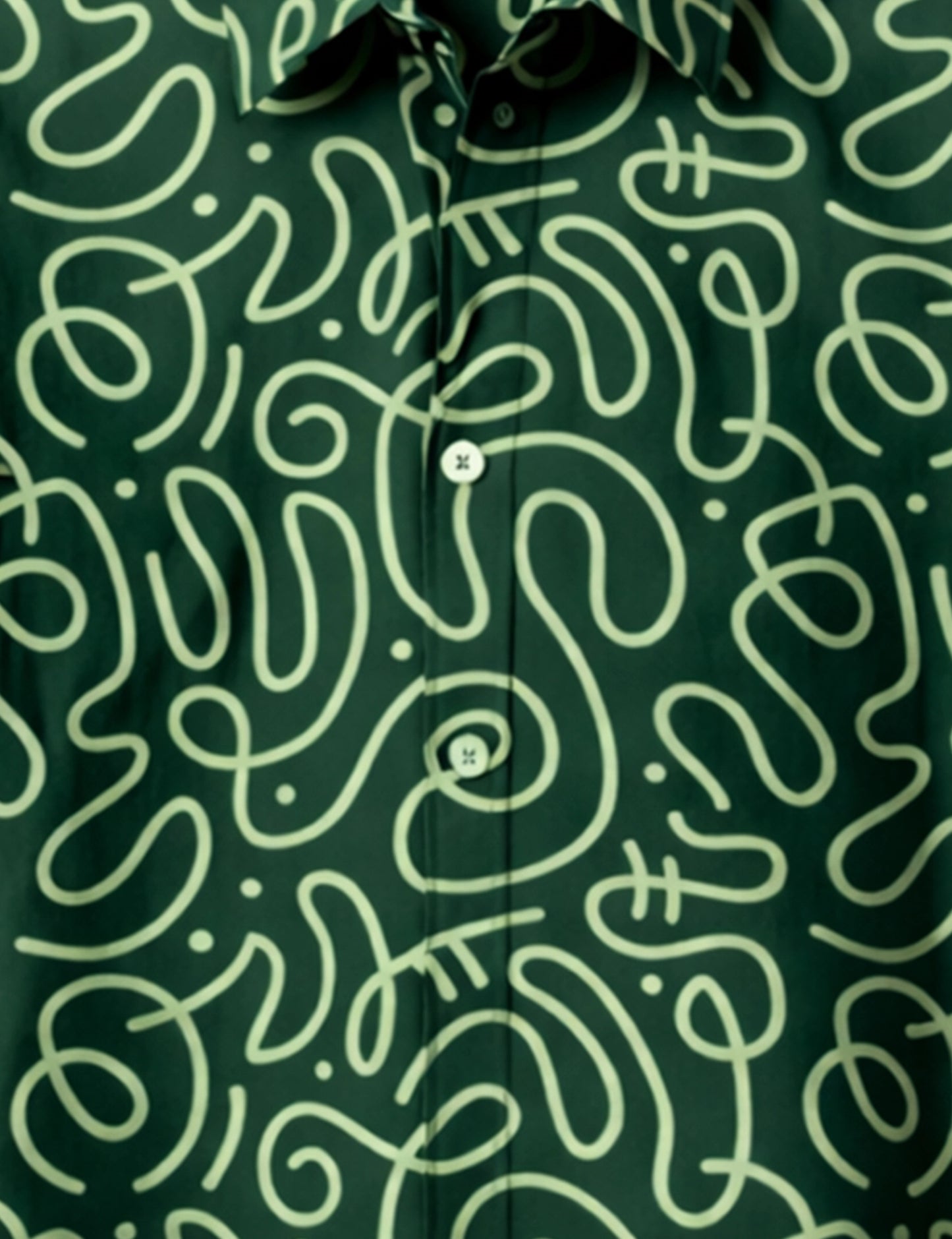 Green Line Men's Exclusive Stylish Full Sleeves Shirt - XPST