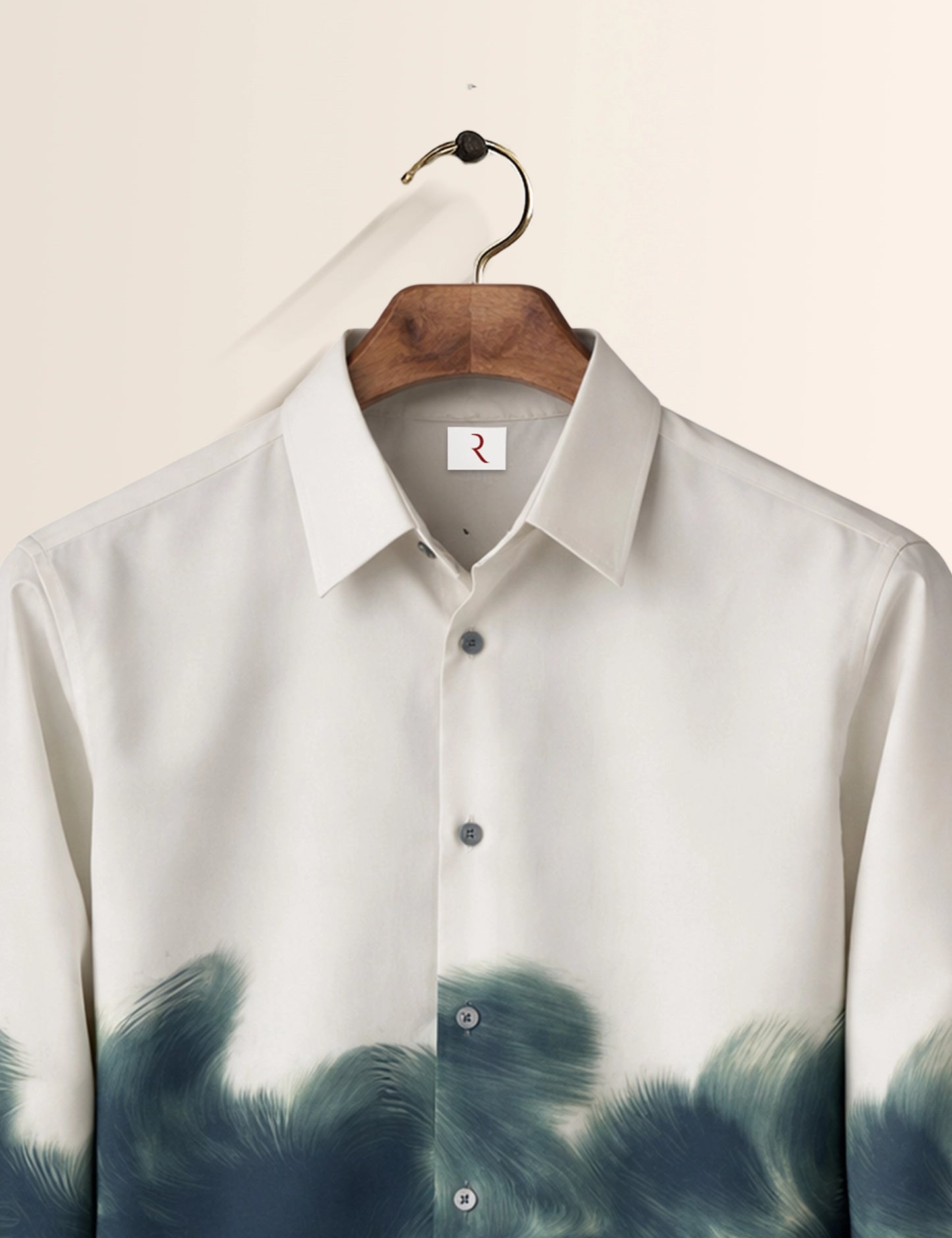 Half Waves 1 Printed Mens Exclusive Stylish Full Sleeves Shirt - XPST