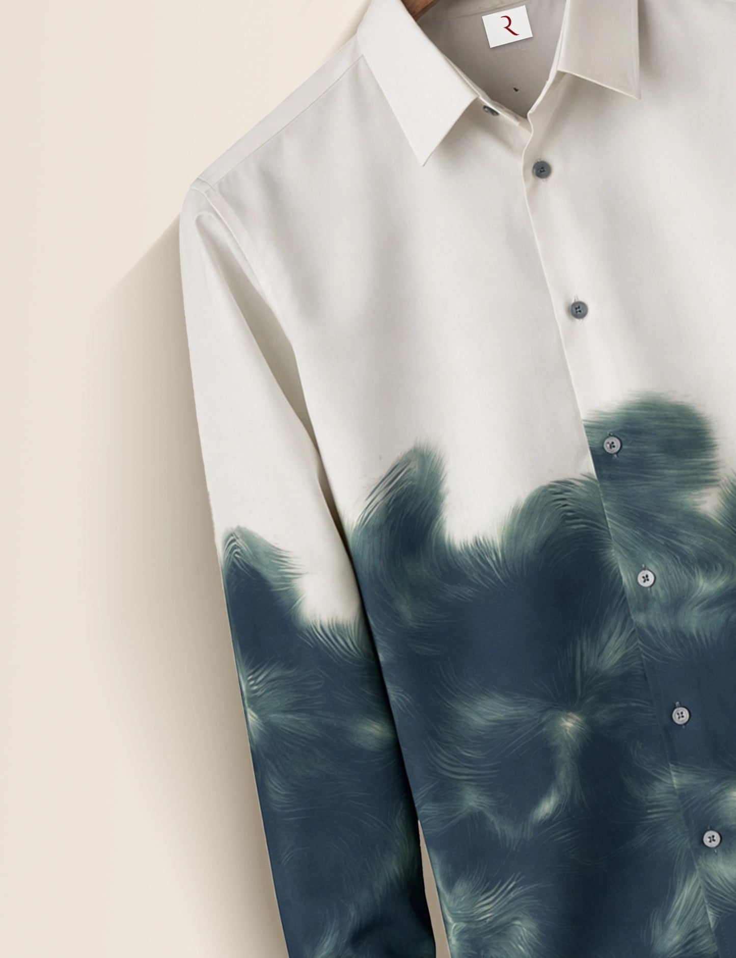 Half Waves 1 Printed Mens Exclusive Stylish Full Sleeves Shirt - XPST