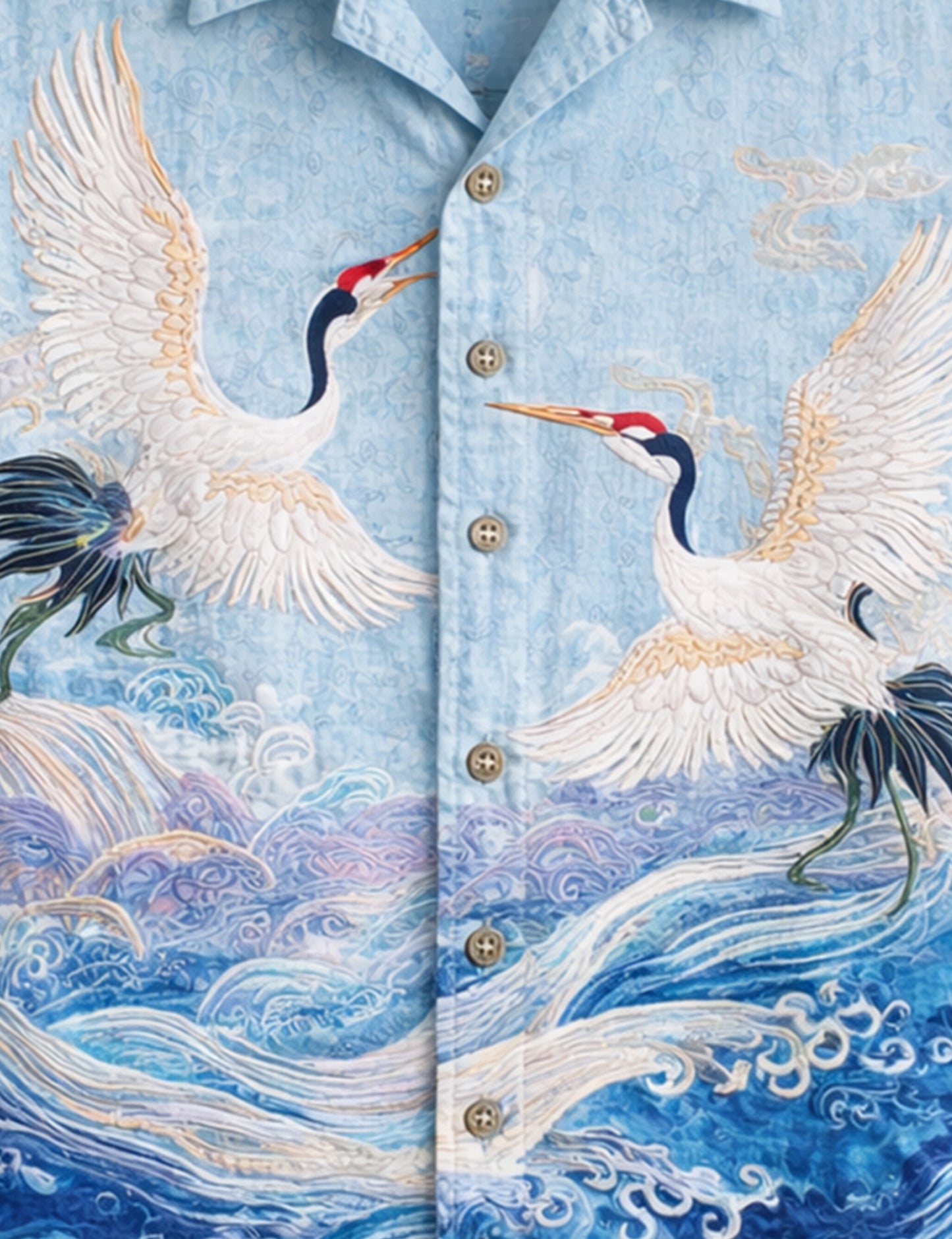 Seagul Printed Mens Exclusive Stylish Full Sleeves Shirt - XPST