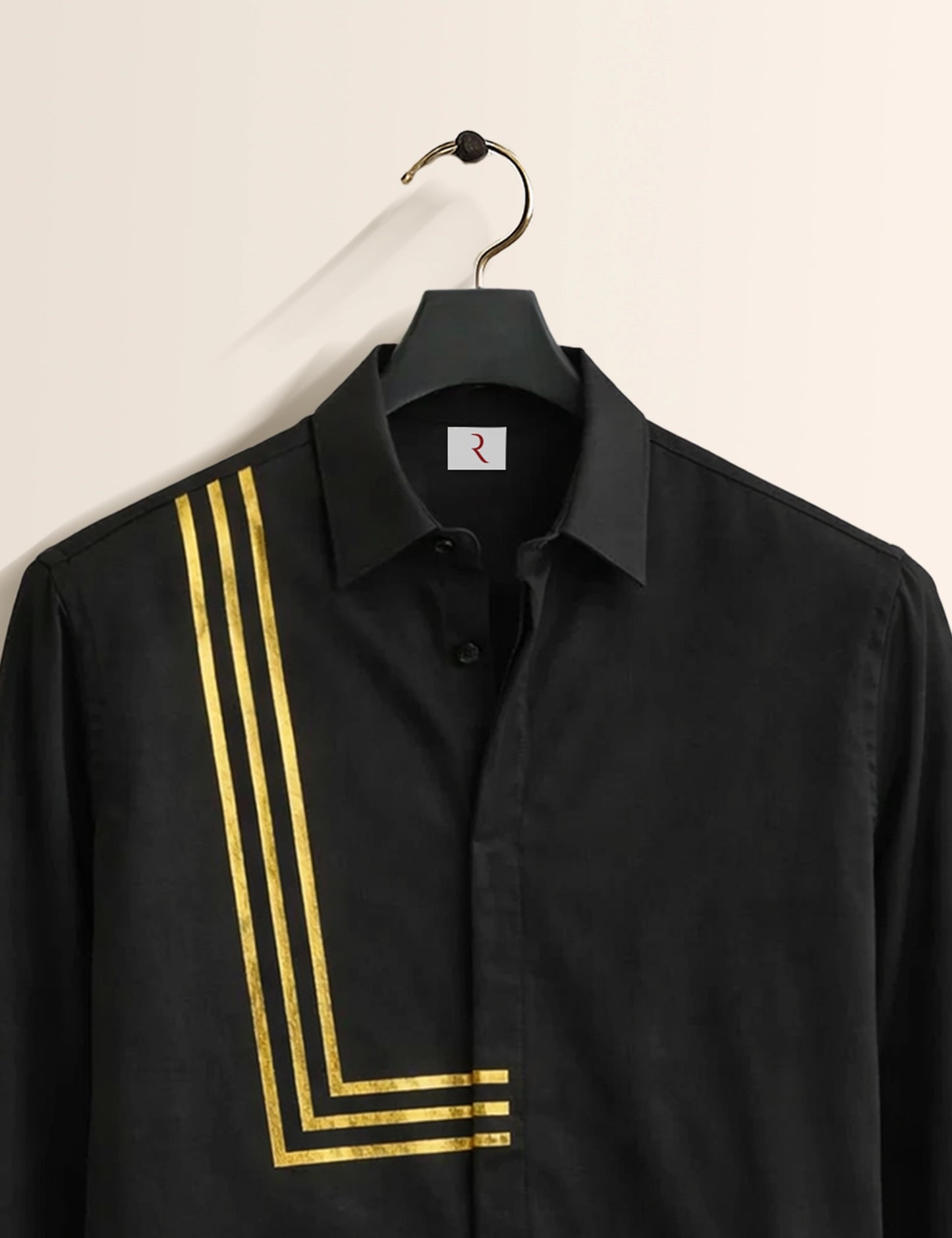 Side L Printed Mens Exclusive Stylish Full Sleeves Shirt - XPST