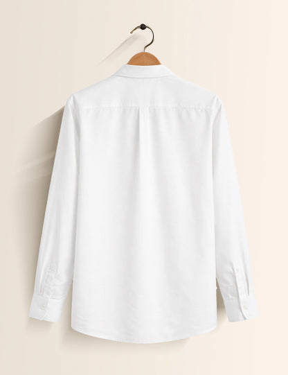 White Zebra Men's Full Sleeves Shirt - XPST
